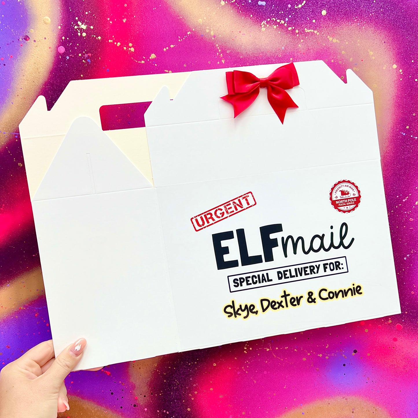 Elf Christmas Treat Box