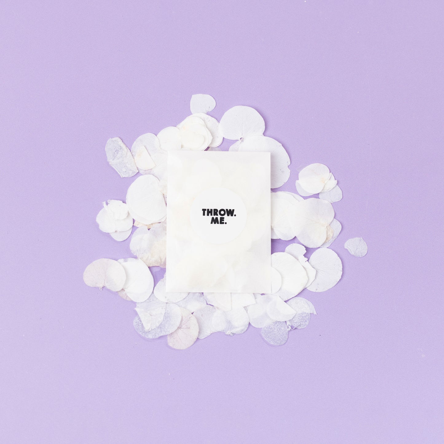 White Petals + Bags & Stickers
