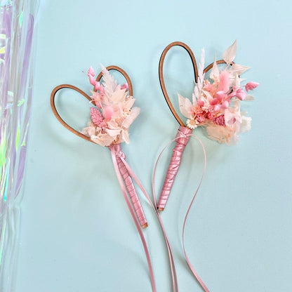 Dried Flower Wedding Wand