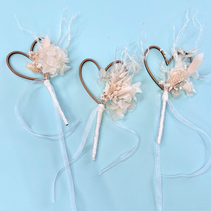 Dried Flower Wedding Wand