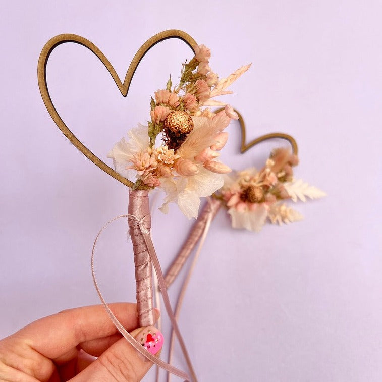 Dried Flower Wedding Wand