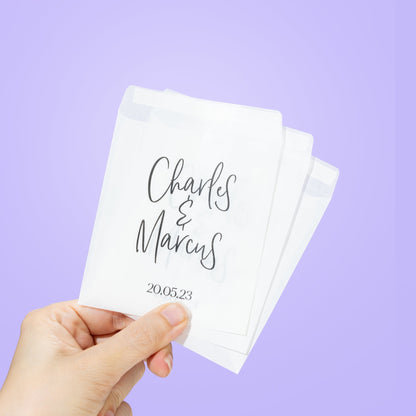 Printed Confetti Bags
