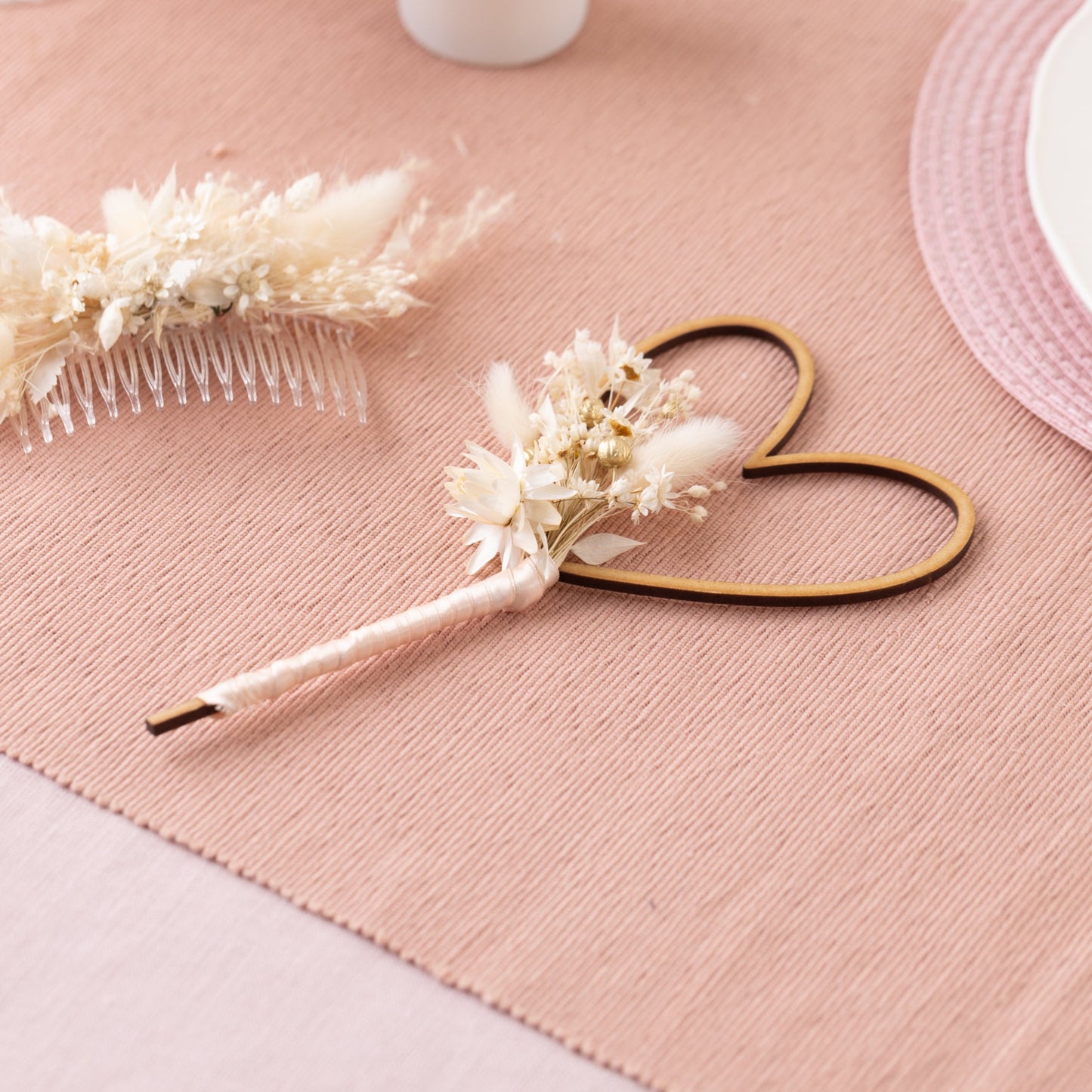 Dried Flower Wedding Wand