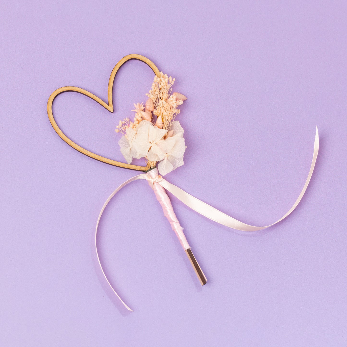 Dried Flower Wedding Wand