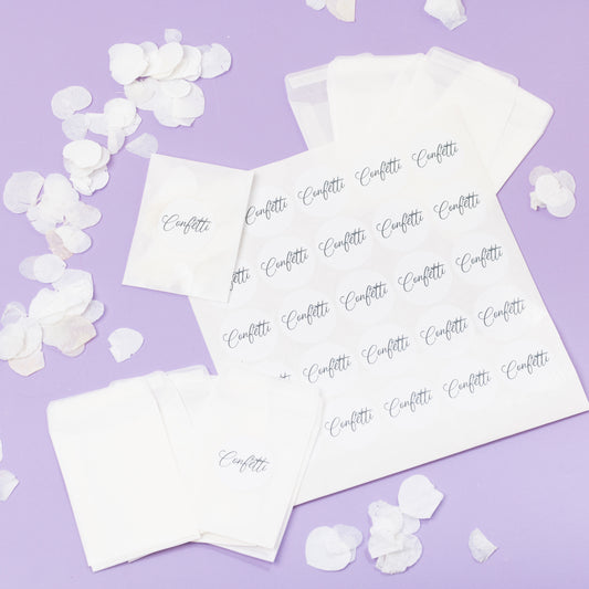 White Petals + Bags & Stickers