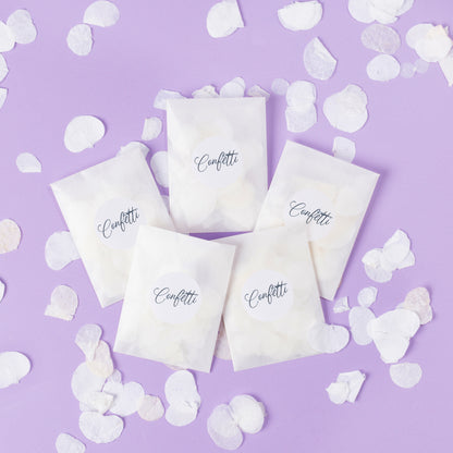 White Petals + Bags & Stickers
